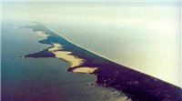 Куршская коса может уйти под воду из-за литовского моста